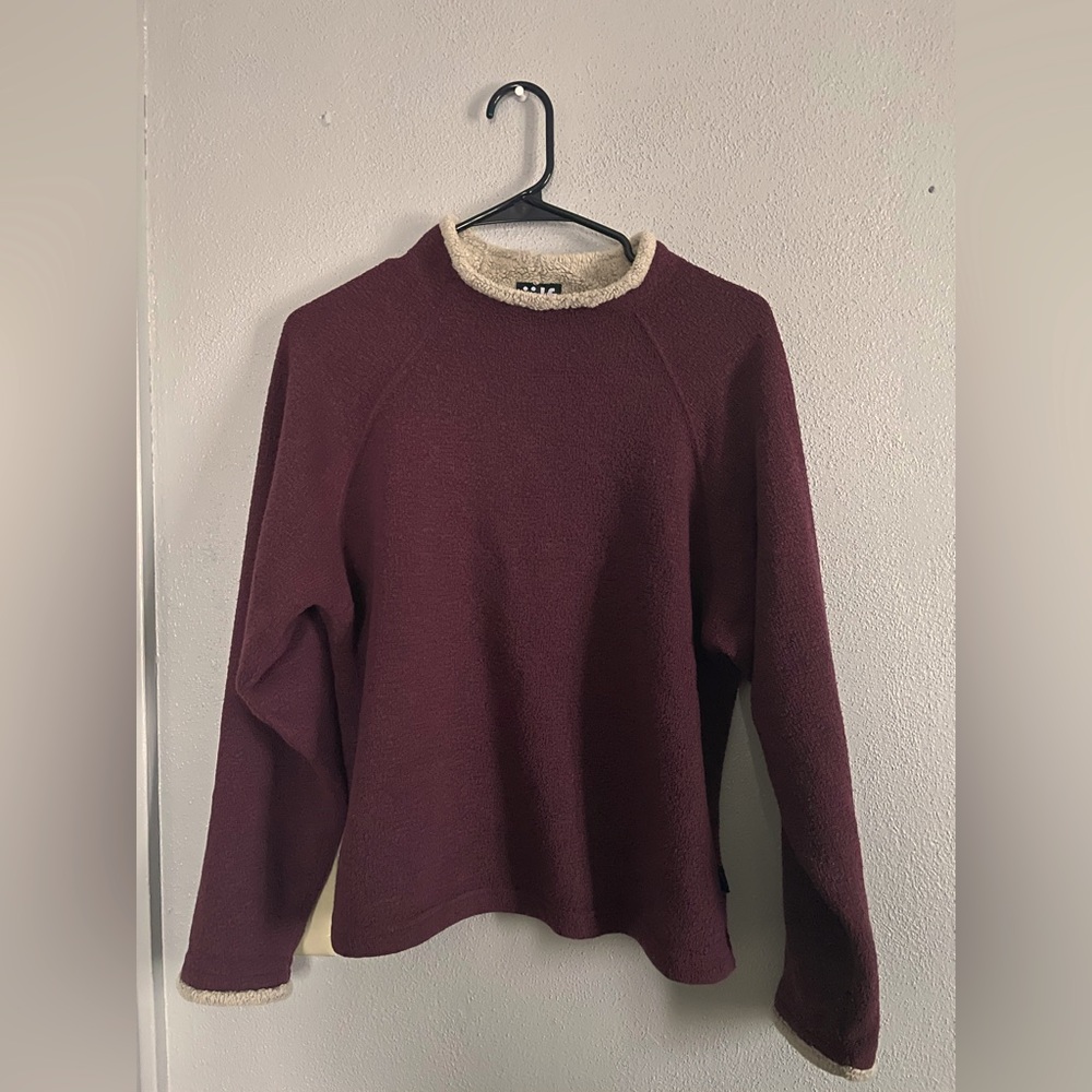 Kuhl Alf Mock Neck Fleece Sherpa Sweater